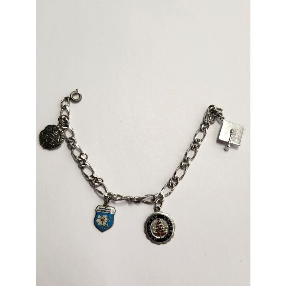 Vintage Charm Bracelet Starter Size 6.5